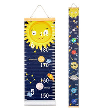 Load image into Gallery viewer, Wooden Children Height Ruler Wall Hanging Cartoon Pattern  Height Measure Ruler For Kids Growth Chart Table Home Wall Sticker
