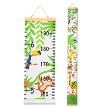 Load image into Gallery viewer, Wooden Children Height Ruler Wall Hanging Cartoon Pattern  Height Measure Ruler For Kids Growth Chart Table Home Wall Sticker
