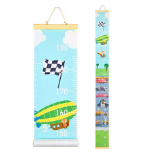 Load image into Gallery viewer, Wooden Children Height Ruler Wall Hanging Cartoon Pattern  Height Measure Ruler For Kids Growth Chart Table Home Wall Sticker
