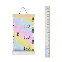 Load image into Gallery viewer, Wooden Children Height Ruler Wall Hanging Cartoon Pattern  Height Measure Ruler For Kids Growth Chart Table Home Wall Sticker
