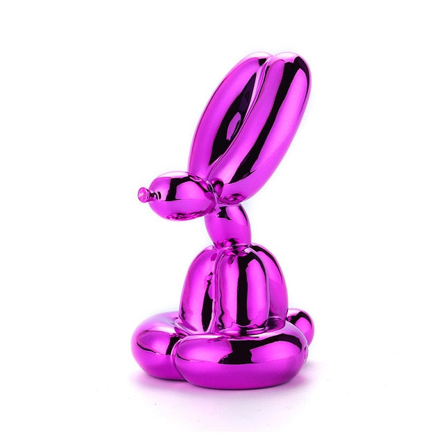 Nordic Abstraction Animal Decoration Jeff Koons Balloon Rabbit Series Resin Handicraft Home Decoration Sculpture