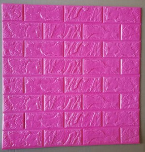 3D Brick Wall Stickers Wallpaper Decor Foam Waterproof Wall Covering Wallpaper For Kids Living Room DIY Background