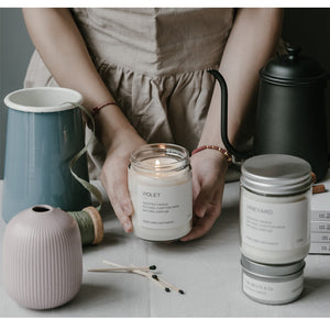 Diy Aromatherapy Candle Making Container Homemade Aromatherapy Candle White Candle Jar Niche Candle Cup Jar Glass Bottle